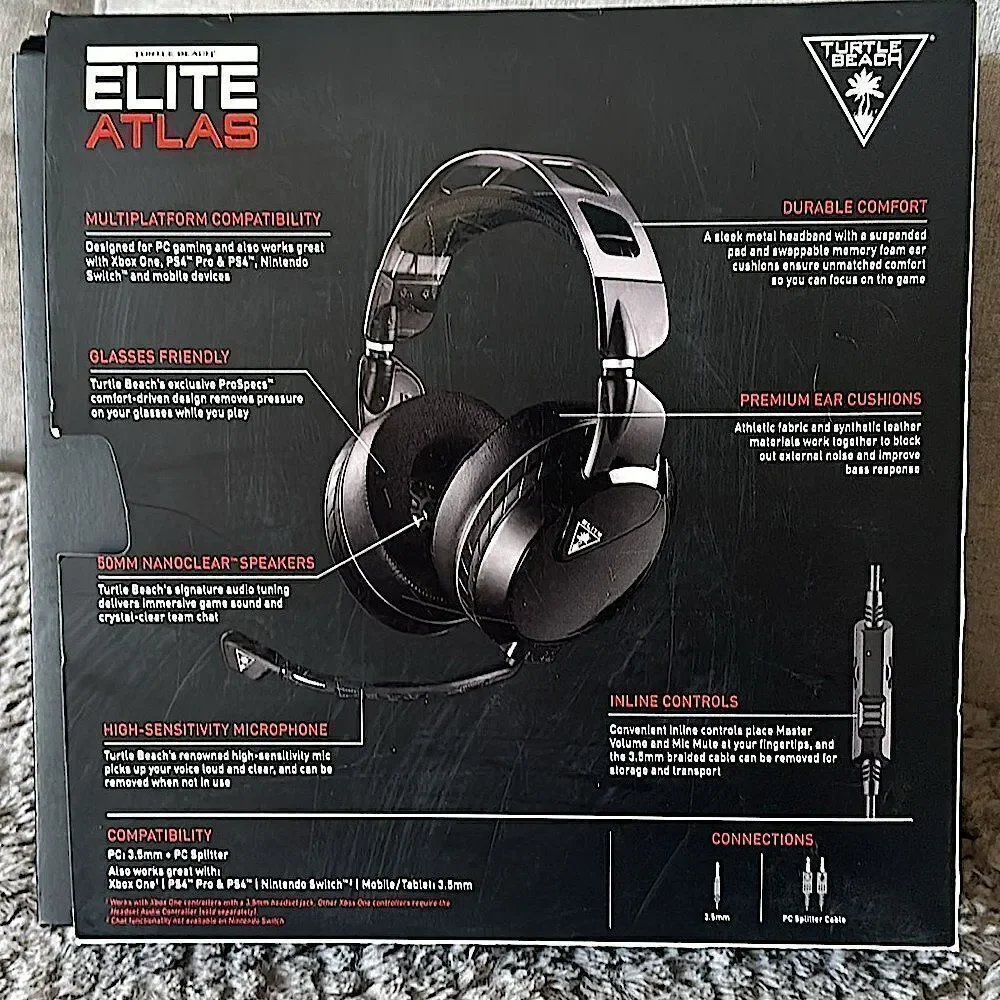Turtle Beach Elite Atlas Pro Performance Gaming Headset!